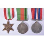 WWII SECOND WORLD WAR MEDALS - ALBERT CHIVERS