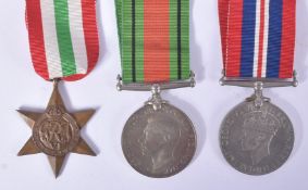 WWII SECOND WORLD WAR MEDALS - ALBERT CHIVERS