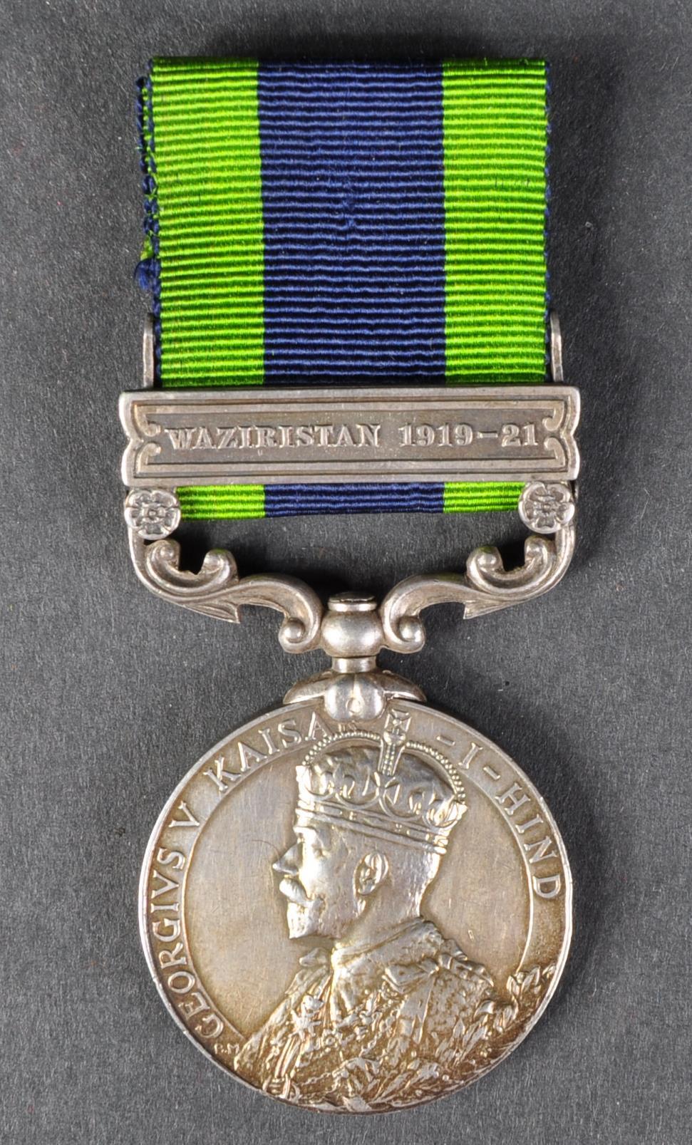 INDIAN GENERAL SERVICE MEDAL - 25TH PUNJABIS WAZIRISTAN 1919-21