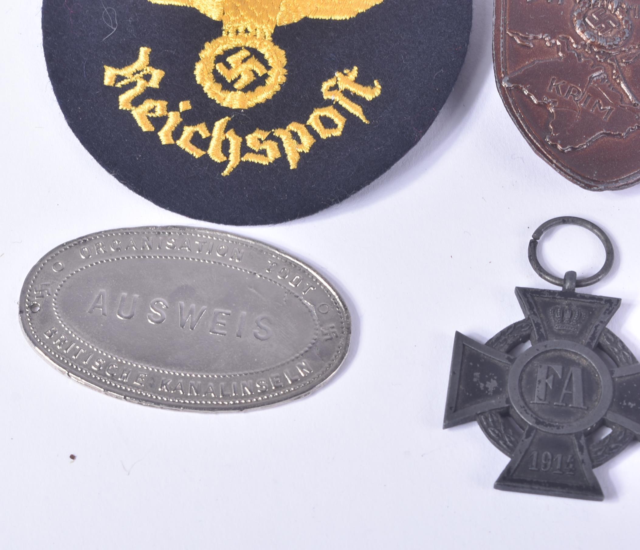 COLLECTION OF GERMAN THIRD REICH MEDALS / BADGES - Image 9 of 10
