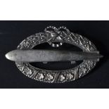 WWI FIRST WORLD WAR IMPERIAL GERMAN ARMY ZEPPELIN BADGE