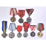 COLLECTION OF ASSORTED EUROPEAN WORLD WAR MEDALS