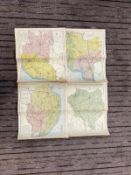 LETTS & CO - COLLECTION OF FOUR 19TH CENTURY MAPS