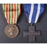 TWO FIRST WORLD WAR ITALIAN CAMPAIGN MEDALS