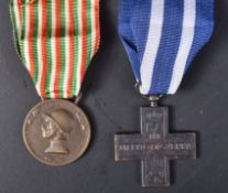 TWO FIRST WORLD WAR ITALIAN CAMPAIGN MEDALS