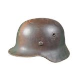 SECOND WORLD WAR GERMAN THIRD REICH M40 NORMANDY CAMO HELMET