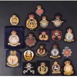LARGE COLLECTION OF VINTAGE BRITISH MILITARY BULLION PATCHES