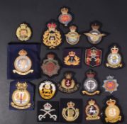 LARGE COLLECTION OF VINTAGE BRITISH MILITARY BULLION PATCHES