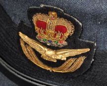 VINTAGE WRAF WOMENS ROYAL AIR FORCE SERVICE DRESS CAP