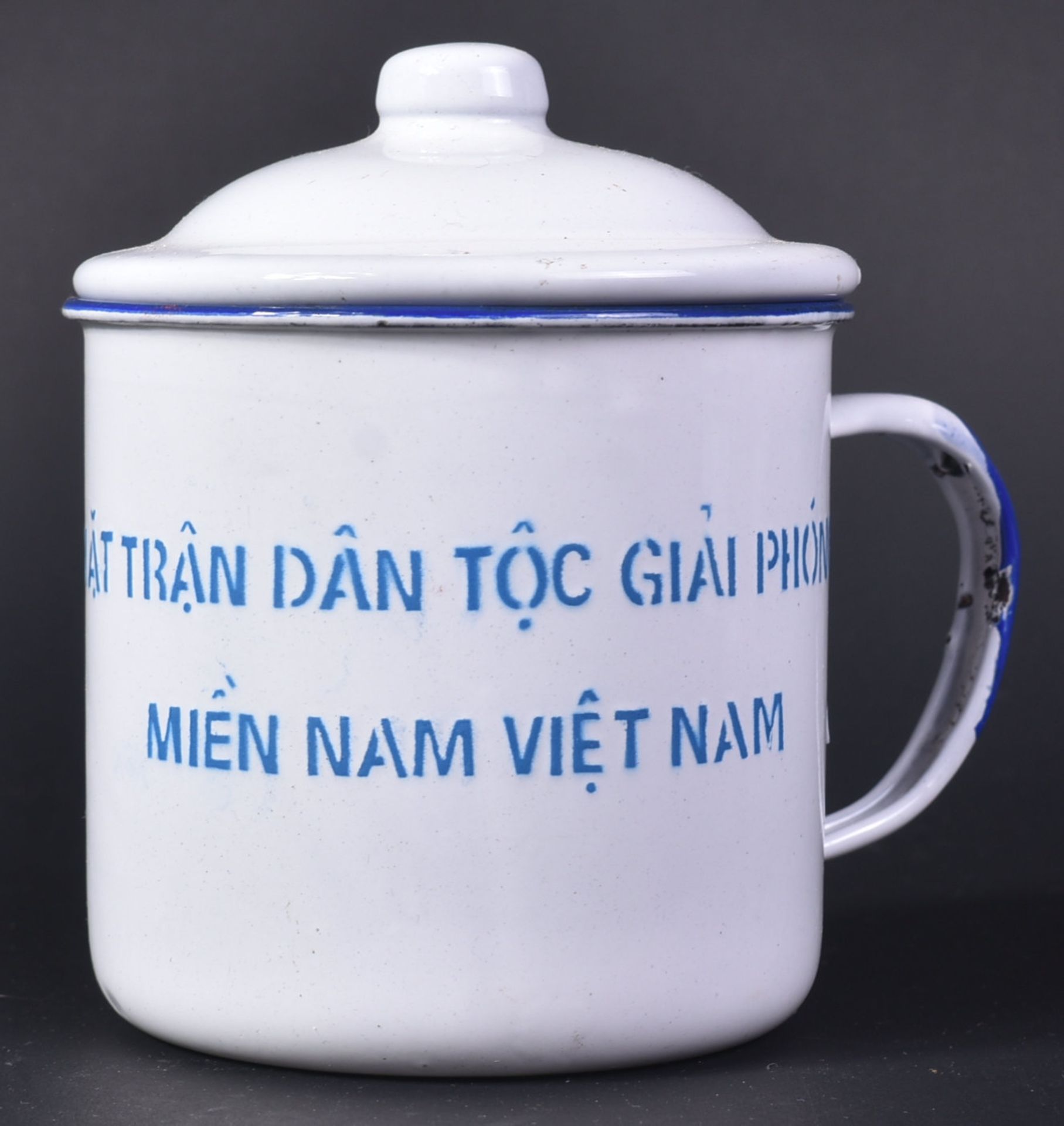 VIETNAM WAR ERA VIET CONG RICE CUP - Image 2 of 8