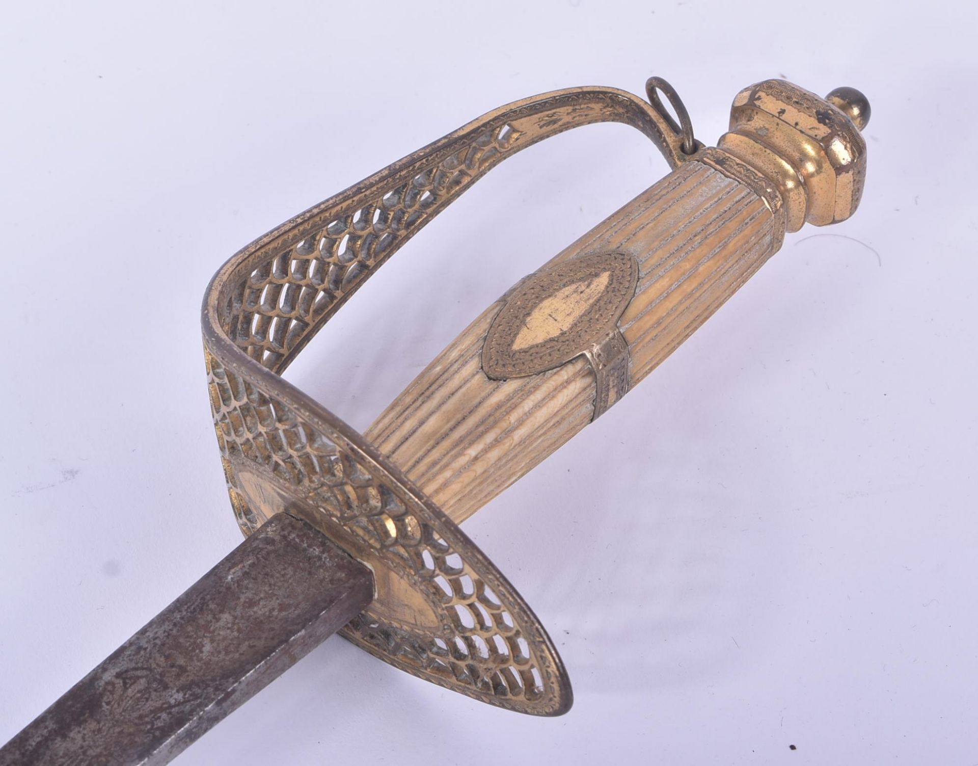 EARLY 19TH CENTURY INFANTRY OFFICERS SWORD / SPADROON - Image 11 of 16