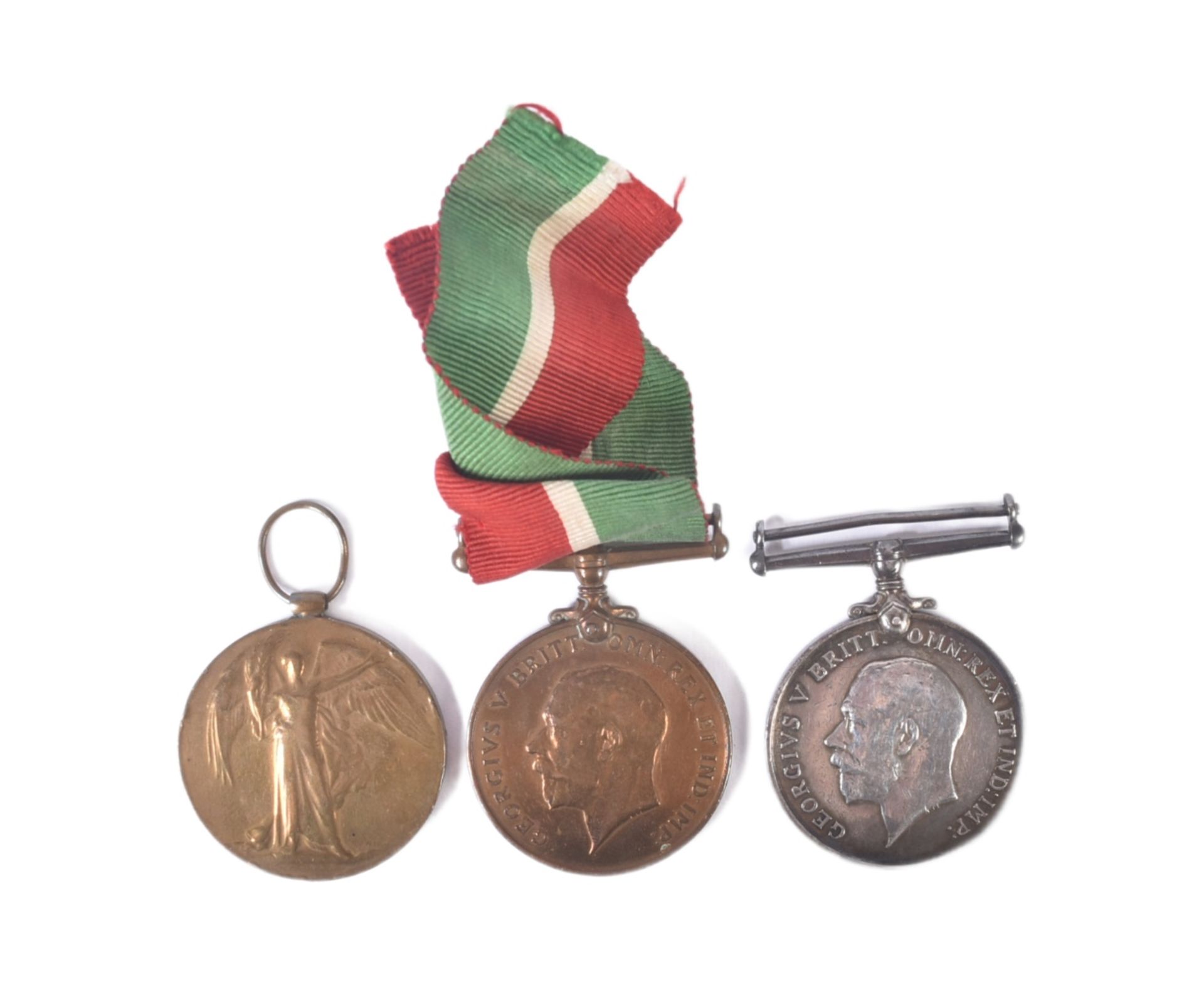 WWI FIRST WORLD WAR MEDAL GROUP - MACHINE GUN CORPS