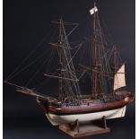 MUSEUM QUALITY MODEL BOAT COLLECTION – 19TH CENTURY GALLEON
