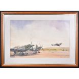 ALAN S HOLT - WWII RAF SPITFIRE FLYING OFFICER AND ARTIST