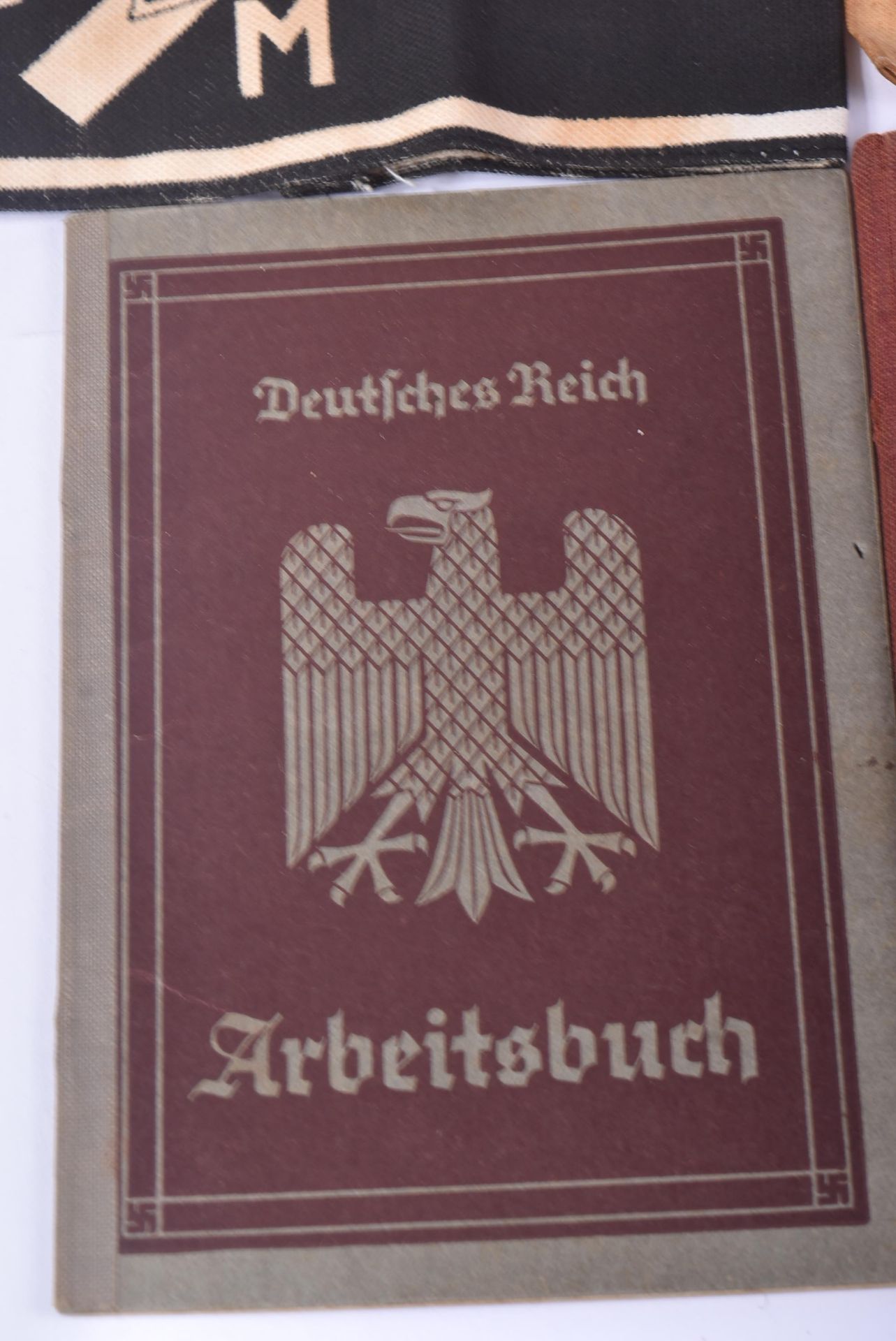 COLLECTION OF ASSORTED WWII GERMAN THIRD REICH ARM BANDS - Bild 12 aus 14
