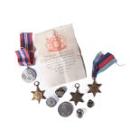 WWII SECOND WORLD WAR MEDALS & BRITISH LEGION BADGES