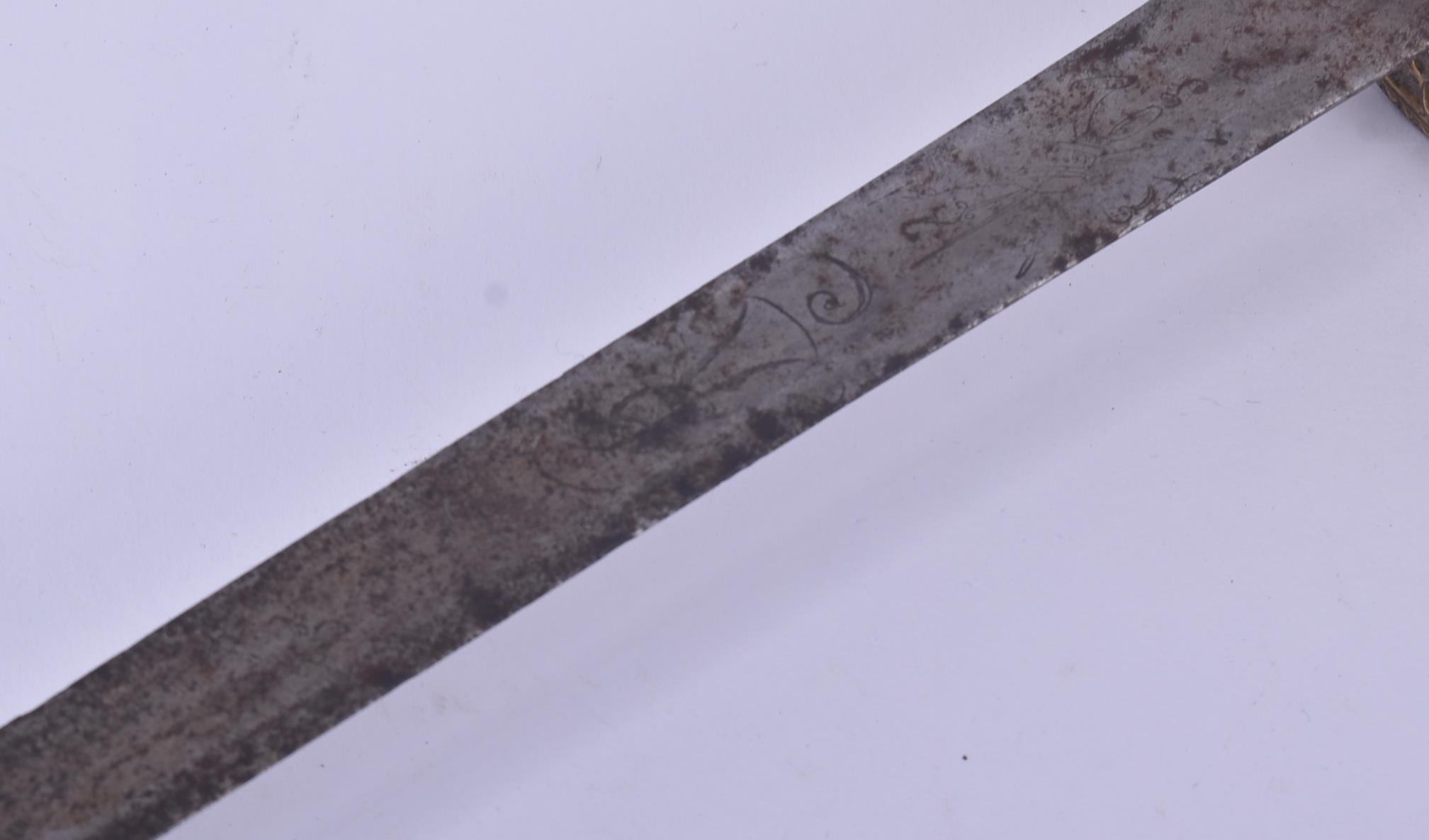 EARLY 19TH CENTURY INFANTRY OFFICERS SWORD / SPADROON - Image 6 of 16