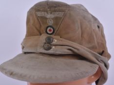 WWII SECOND WORLD WAR GERMAN AFRIKA KORPS FIELD CAP