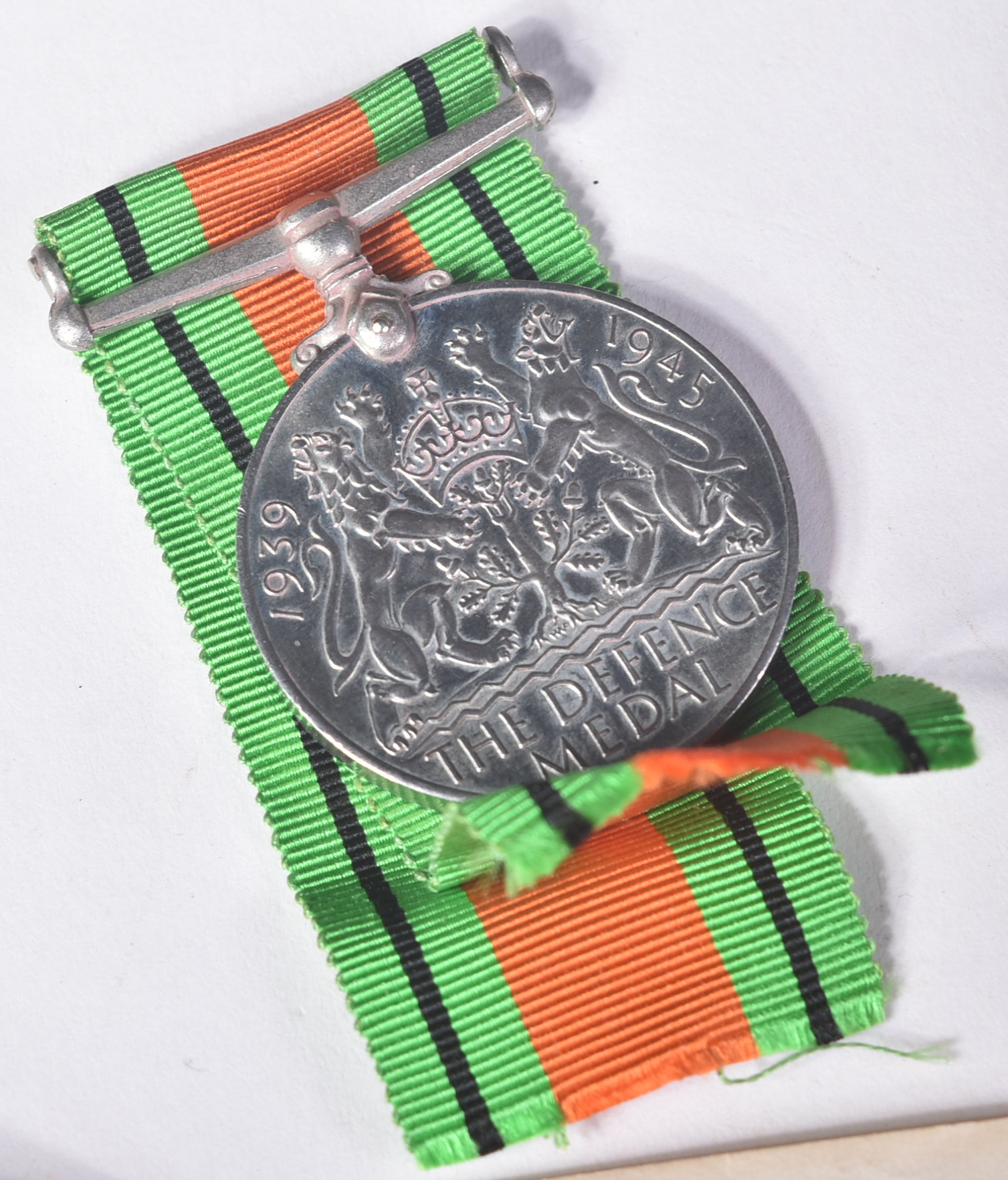 WWII SECOND WORLD WAR DEFENCE MEDAL - Image 3 of 10