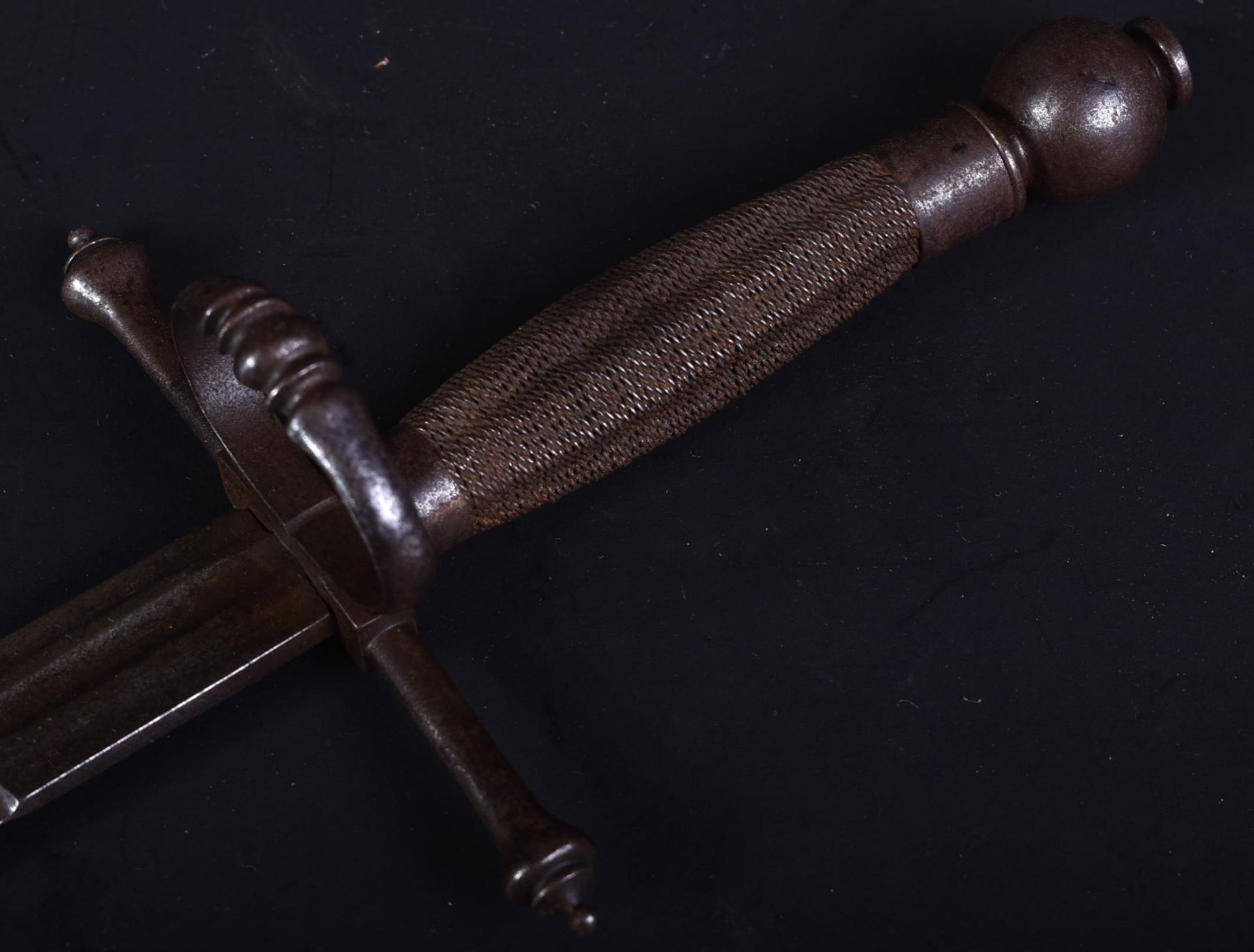 EARLY 19TH CENTURY LEFT HANDED / PARRYING DAGGER - Bild 3 aus 11