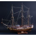 MUSEUM QUALITY MODEL BOAT COLLECTION – HMS NEPTUNE 1700