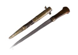 19TH CENTURY MOROCCAN JANWI SWORD