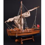 MUSEUM QUALITY MODEL BOAT COLLECTION – SMALL SAILING BOAT