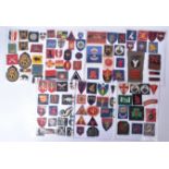 COLLECTION OF BRITISH MILITARY FORMATION CLOTH PATCHES