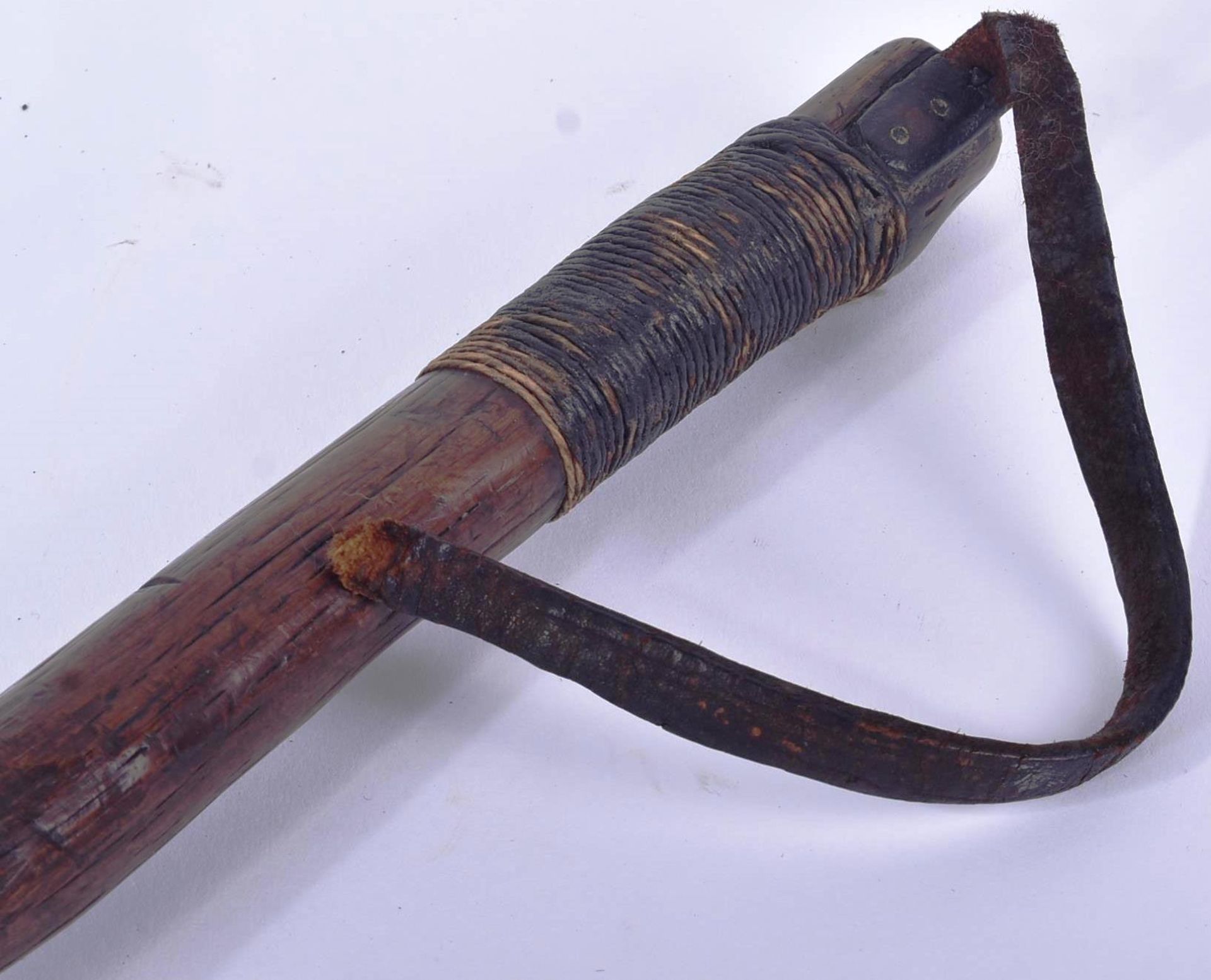 19TH CENTURY AFRICAN TRIBAL KNOBKERRIE CLUB - Image 6 of 8