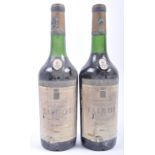 TWO BOTTLES OF CHATEAU TALBOT 1964 MEDOC