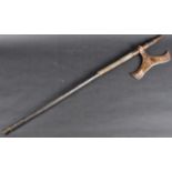 19TH CENTURY PERSIAN BULOVA STEEL WAR AXE