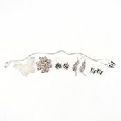 COLLECTION OF VINTAGE 925 SILVER JEWELLERY