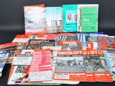 COLLECTION OF VINTAGE 1970S FOOTBALL PROGRAMMES