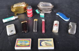 COLLECTION OF VINTAGE 20TH CENTURY NOVELTY LIGHTERS