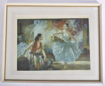 AFTER SIR WILLIAM RUSSELL FLINT - SIGNED PRINT