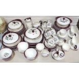 A collection of Wedgwood 'Mayfield' dinner and tea ware, (120 good pieces).