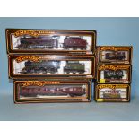 Mainline OO gauge, 37-053 BR 4-6-0 Standard Class 4 locomotive, 37-061 LMS 4-6-0 Jubilee Class 5XP