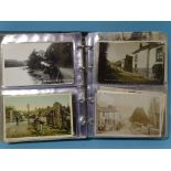 An album of 180 postcards of Plymouth, including seventeen RP's by Chapman & Son, and another