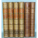 Bindings: Gibbon (Edward), The Decline and Fall of the Roman Empire, 4 vols, me, hf mor gt, 8vo,