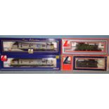 Lima OO gauge, two diesel locomotives: L204964 "British Petroleum" and L205034 "The Railway