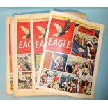 Eagle Comics, vol.6, year 1955, complete year 1-52, all complete.