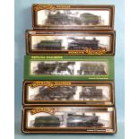 Mainline OO gauge, three boxed locomotives: cat. no.s: 54156, 37090 and 37052 and a boxed Replica