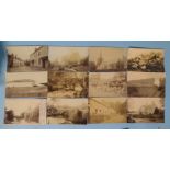 Twelve W R Gay's Series real photograph postcards of Ivybridge, Cornwood, Lee Moor, Sparkwell,