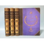 Gould (Robert Freke), The History of Freemasonry, three volumes, frontis, chromolitho plts, tissue