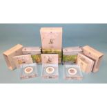 The Royal Mint 'Disney Classic Pooh' five 2021 silver 50p coins displayed in acrylic blocks: '