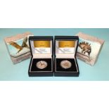 New Zealand Mint, 2020 Niue 'Pterodactyl' one-ounce 999 fine silver and colour two-dollar coin and