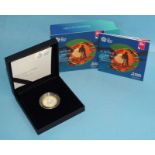 A Royal Mint RAF Centenary badge 2018 UK silver proof £2 Piedfort coin no.1191, with certificate
