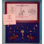 Britains No.5392, 9th/12th Royal Lancers, no.1943 of limited-edition of 5000, (boxed, with outer