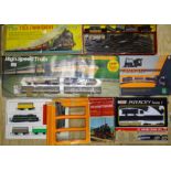 OO gauge, a Trix Twin Cadet Railway set, (boxed), a Hornby R693 High Speed Train set, (boxed), (both