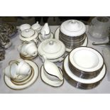 Fifty-two pieces of Wedgwood 'Carlyn'-decorated dinner ware, together with twenty-one pieces of